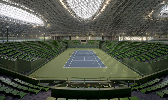 Beans Dome Japan Rubber Flooring - Sports Facility